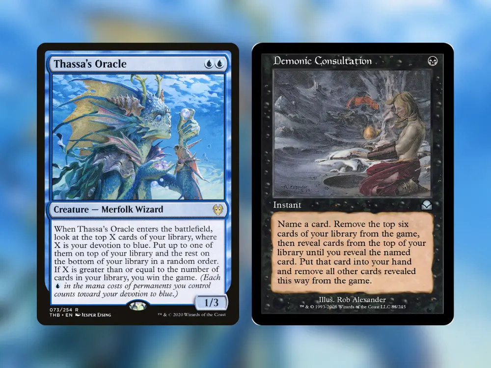 Thassa's Oracle & Demonic Consultation