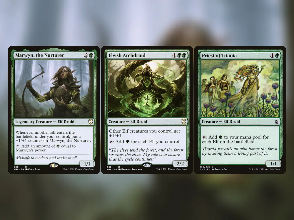 Marwyn, the Nurturer & Elvish Archdruid & Priest of Titania