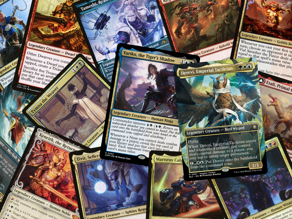 Pile of CEDH Commanders